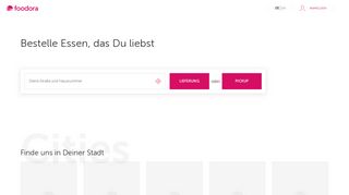 
                            7. Food delivery service in Germany | The best restaurants ... - Foodora