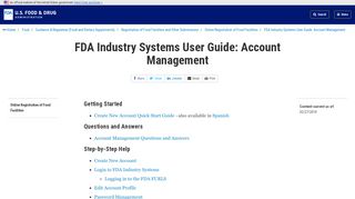 
                            8. Food Facility Registration > FDA Industry Systems User Guide ...