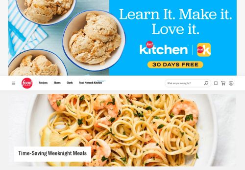 
                            2. Food Network: Easy Recipes, Healthy Eating Ideas and Chef Recipe ...