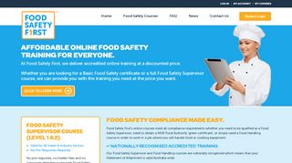 
                            10. Food Safety First: Online Food Safety Courses