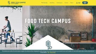 
                            3. Food Tech Campus: Startseite