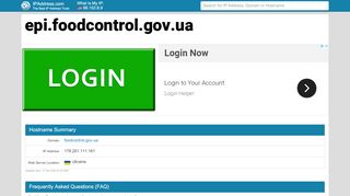 
                            9. Foodcontrol Epi | IPAddress.com: epi.foodcontrol.gov.ua