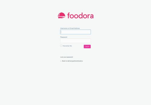 
                            5. foodora partner portal