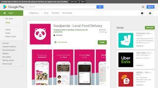 
                            6. foodpanda - Local Food Delivery - Apps on Google Play