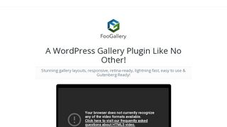 
                            12. FooGallery: Best WordPress Gallery Plugin