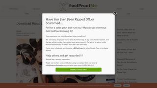 
                            12. FoolProofMe - Download Music Legally and (Sometimes) Free...