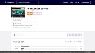 
                            10. Foot Locker Europe Reviews | Read Customer Service Reviews of ...