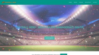 
                            2. Football Hero - Gioco Calcio Manageriale Gratis