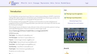 
                            12. Football - Women's - LSE Students' Union