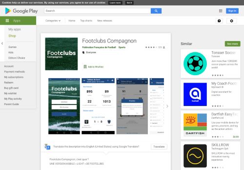 
                            2. Footclubs Compagnon – Applications sur Google Play