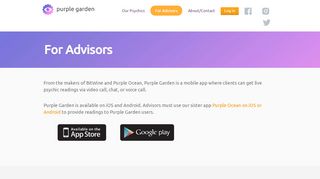 
                            7. For Advisors | Purple Garden