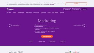 
                            9. For agents and developers | Marketing - Zoopla