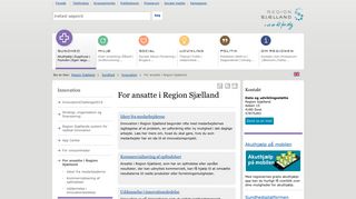 
                            4. For ansatte i Region Sjælland - Region Sjælland