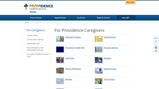 
                            11. For Caregivers | Providence Health & Services Alaska