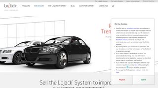 
                            3. For Dealers - LoJack