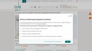 
                            12. For deg som er medlem i Norsk Sykepleierforbund (NSF) - DNB