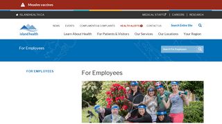 
                            1. For Employees | Island Health