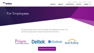 
                            11. For Employees | Leidos