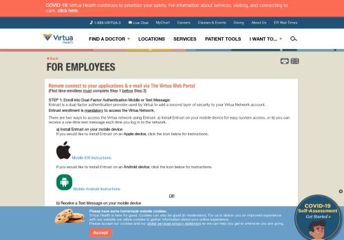 
                            13. For Employees - Virtua