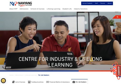 
                            2. For Job Seekers - Nanyang Polytechnic