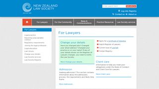 
                            2. For Lawyers - NZ Law Society