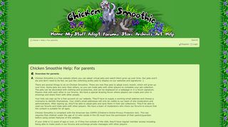 
                            6. For parents - Help - Chicken Smoothie