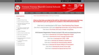 
                            2. For Parents / Home - Vernon-Verona-Sherrill