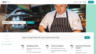 
                            13. For Restaurants - Help | Uber