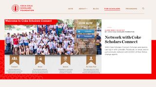 
                            2. For Scholars - Coca-Cola Scholars Foundation