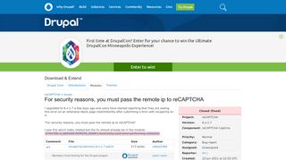 
                            8. For security reasons, you must pass the remote ip to reCAPTCHA ...