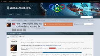 
                            7. For STEAM players, easy log in with existing account fix - World ...