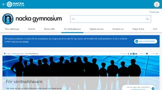 
                            3. För vårdnadshavare till en elev på Nacka gymnasium | Nacka kommun