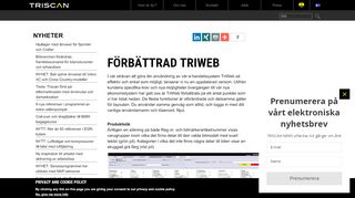 
                            2. Förbättrad TriWeb | Triscan