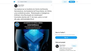 
                            10. Força Aérea on Twitter: 