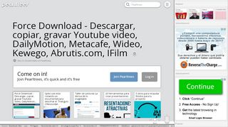 
                            4. Force Download - Descargar, copiar, gravar Youtube ... - Pearltrees