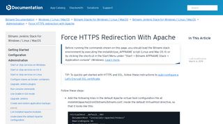 
                            11. Force HTTPS redirection with Apache - Bitnami Documentation