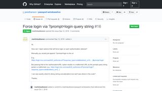 
                            12. Force login via ?prompt=login query string · Issue #16 · jaredhanson ...