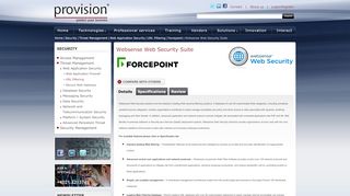 
                            13. Forcepoint Websense Web Security Suite URL Filtering