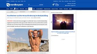 
                            10. Forchheim: Forchheimer suchte Herausforderung im Bodybuilding ...