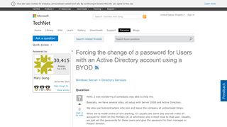 
                            11. Forcing the change of a password for Users with an Active ...