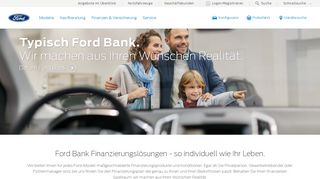 
                            5. Ford Bank Finanzierungslösungen | Ford DE