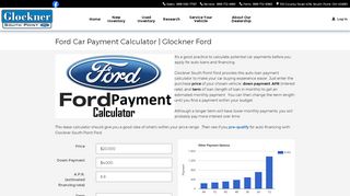 
                            9. Ford Car Payment Calculator | Glockner South Point Ford