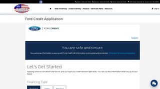 
                            12. Ford Credit Application | Hardee Ford