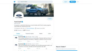 
                            6. Ford Credit (@FordCredit) | Twitter