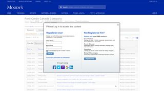 
                            9. Ford Credit Canada Company Credit Rating - Moody's