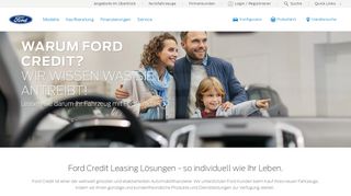 
                            2. Ford Credit Finanzierungen | Ford CH