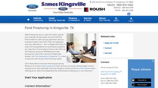 
                            12. Ford Finance Center | Buy or Lease a Ford in Kingsville, TX