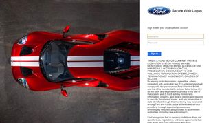 
                            4. Ford HR Online - Secure User Login