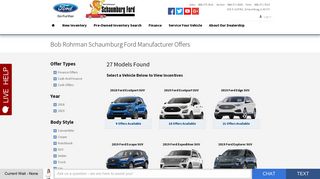 
                            9. Ford Incentives, Rebates, Specials in Schaumburg, IL - Ford Finance ...