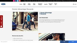 
                            10. Ford Owner Advantage Rewards | Chino Hills Ford